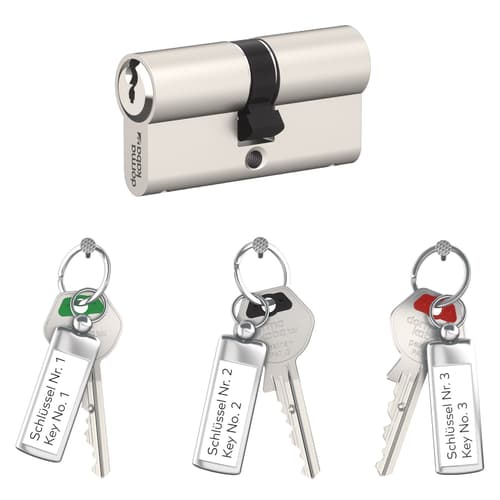 Cylinder locks with serrated keys - dormakaba SUZ