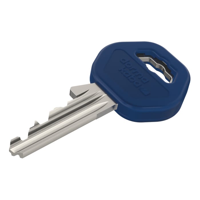 Cylinder locks with serrated keys - dormakaba pextra+