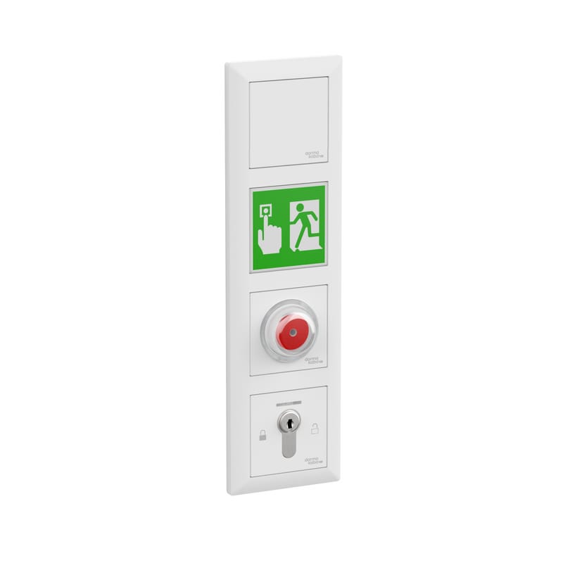 SafeRoute SCU UP control unit with emergency push button
