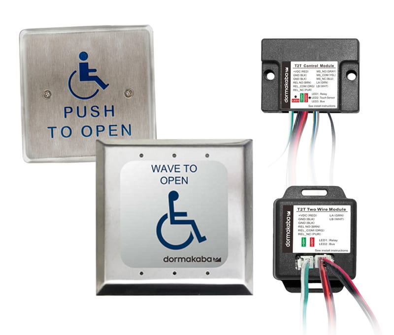 dormakaba - 946/950 Push Plate - Switches (RCI)