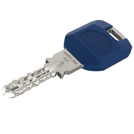Reversible key with LargeKey Clip - quattro plus